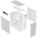  Корпус Thermalright TR-A70 Vision White FanUB (TRA70VFUBW) / TG / TL-UB36RW+TL-UB24W PWM Fans / 9.16'' LCD screen / USB TYPE-C / ATX 
