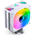  Кулер JONSBO CR-1000 V3 Pro Color White LGA1851/1700/1200/115X/AM5/AM4 (TDP 230W, PWM, 120mm Dynamic Multi-Color LED Fan, 6 тепловых трубок) 