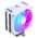  Кулер JONSBO CR-1000 Max V2 Color White LGA1851/1700/1200/115X/AM5/AM4 (TDP 230W, PWM, 120mm Dynamic Multi-Color LED Fan, 6 тепловых трубок) 
