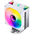  Кулер JONSBO CR-1000 V3 Pro Color White LGA1851/1700/1200/115X/AM5/AM4 (TDP 230W, PWM, 120mm Dynamic Multi-Color LED Fan, 6 тепловых трубок) 