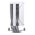  Кулер JONSBO CR-1000 Max V2 Color White LGA1851/1700/1200/115X/AM5/AM4 (TDP 230W, PWM, 120mm Dynamic Multi-Color LED Fan, 6 тепловых трубок) 