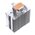  Кулер JONSBO CR-1000 Max V2 Color White LGA1851/1700/1200/115X/AM5/AM4 (TDP 230W, PWM, 120mm Dynamic Multi-Color LED Fan, 6 тепловых трубок) 