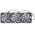  Комплект вентиляторов (3шт.) PHANTEKS PH-F140T30 Black-Gray (PH-F140T30_BG_3P) 140x140x30мм (PWM, 0-2500 об/мин, 0-44,3dBa ) 