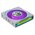  Вентилятор Lian Li Uni Fan SL Inf LCD Flex 120 Reverse Blade / 12RSLIND1F1W White (G9F.12RSLIND1F1W.R0) / 120x124x28мм (PWM, ARGB, 2300 об/мин, 34dBa) 