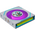  Комплект вентиляторов (3шт.) Lian Li Uni Fan SL Inf LCD Flex 120 Reverse Blade / 12RSLIND1F3W White (G9F.12RSLIND1F3W.R0) / 120x124x28мм (PWM, ARGB) 