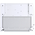  Корпус JONSBO D34 White, mini-ITX, mATX, белый 