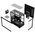  Корпус Powercase Vision Micro S4B V2 (CVMMSHBV2-A3), Tempered Glass, Type-C, 3x 120mm ARGB PWM Fan, ARGB+PWM HUB, чёрный, mATX 
