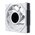  Вентилятор Lian Li Uni Fan TL LCD Flex 120 Reverse Blade / 12RTLLCD1F1W White (G9F.12RTLLCD1F1W.R0) / 120x124x28мм (PWM, ARGB, 1900 об/мин, 31dBa) 