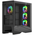  Корпус Powercase Intro ARGB (CJ235IB-A4), TG, Type-C, 4x 120mm ARGB PWM Fans, ARGB+PWM HUB, Nylon filters, чёрный, ATX 