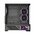  Корпус 1STPLAYER MC8 Black (MC8-BK-2FH7R-1FH7-HUB3) / ATX / 5.5" LCD display / 3x120mm ARGB fans hub 