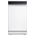 Посудомоечная машина Midea MFD45S160Wi 