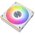  Вентилятор Lian Li Uni Fan CL Flex 120 Reverse Blade / 12RCL1F1W White (G9F.12RCL1F1W.R0) / 120x124x28мм (PWM, ARGB, 2100 об/мин (Max.), 30.8dBa) 