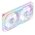  Вентилятор JONSBO XA-240W (2 in 1) 242х123х28мм (PWM, ARGB LED, 700-2400об/мин, белый) Retail 
