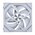  Вентилятор Lian Li Uni Fan SL Flex 120 Reverse Blade / 12RSL1F1W White (G9F.12RSL1F1W.R0) / 120x124,5x28мм (PWM, ARGB, 2000 об/мин (Max.), 31.3dBa) 