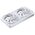  Вентилятор JONSBO XA-240W (2 in 1) 242х123х28мм (PWM, ARGB LED, 700-2400об/мин, белый) Retail 