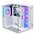  Корпус CBR Cube X810WT (PCC-ATX-X810WT-WPSU), без БП, ATX, 1*USB Type-C, 1*USB 3.0, 1*USB 2.0, HD Audio+Mic, 3*fans, White 