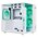  Корпус CBR Cube X860WT (PCC-ATX-X860WT-WPSU), без БП, ATX, 1*USB Type-C, 1*USB 3.0, 1*USB 2.0, HD Audio+Mic, 3*fans, White 