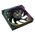  Комплект вентиляторов (3 шт.) Geometric Future Squama Ultimate 3003RB-14 Reverse Black (1F3003R314000) 140mm / ARGB, PWM, 140x140x30 mm, 800-2100 rpm 