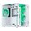  Корпус CBR Cube X810WT (PCC-ATX-X810WT-WPSU), без БП, ATX, 1*USB Type-C, 1*USB 3.0, 1*USB 2.0, HD Audio+Mic, 3*fans, White 