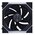  Комплект вентиляторов (3шт.) Lian Li Uni Fan SL Flex 120 Reverse Blade / 12RSL1F3B Black (G9F.12RSL1F3B.R0) / 120x124,5x28мм (PWM, ARGB, 2000 об/мин) 