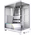  Корпус HSPD F550 (F550-TGWH), без БП, Mid Tower, White, TG, 0.7 SPCC, no fans ATX, mITX 185/420/200mm 3x2.5" 