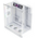  Корпус 1STPLAYER OV8S White (OV8S-WH-1FP7R-3-W-1FP7-2-W-HUB3) / ATX BTF / 9.16" LCD display / 5x120mm ARGB fans hub 