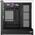  Корпус 1STPLAYER OV8S Black (OV8S-BK-1FP7R-3-1FP7-2-HUB3) / ATX BTF / 9.16" LCD display / 5x120mm ARGB fans hub 