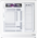  Корпус 1STPLAYER OV8S White (OV8S-WH-1FP7R-3-W-1FP7-2-W-HUB3) / ATX BTF / 9.16" LCD display / 5x120mm ARGB fans hub 