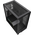  Корпус HSPD F550 (F550-TGBK), без БП, Mid Tower, Black, TG, 0.7 SPCC, no fans ATX, mITX 185/420/200mm 3x2.5" 