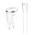  СЗУ HOCO C37A Thunder power single port + lightning, white 
