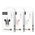  Наушники HOCO M55 Memory sound wire control earphones with mic white 