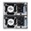  Блок питания ExeGate с резервированием 2U Redundant 2x800W EX292322RUS Industrial-RTS800 APFC, КПД 94 (80 Plus Platinum), 4 cm fan, 24pin, 2x(4+4) 