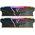  ОЗУ Netac Shadow NTSRD4P32DP-32E DDR4 DIMM 32Gb (16Gbx2) PC25600, 3200Mhz, RGB, CL16 Grey, 1.35V, с радиатором 