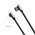  Дата-кабель BOROFONE BU5 Ice steel lightning 1м (чёрный) 
