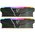 ОЗУ Netac Shadow RGB NTSRD4P36DP-16E DDR4 16GB (2x8GB) 3600MHz CL18 1.35V / NTSRD4P36DP-16E / Gray / with radiator 