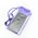  Чехол водонепроницаемый универсальный Waterproof фиолетовый box 
