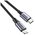  Кабель UGreen US304 (60759) USB-C to Lightning M/M Cable Aluminum Shell Braided 1 м черный 