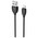  Дата-кабель BOROFONE BX83 Famous silicone charging lightning 1м (чёрный) 