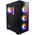  Корпус 1STPLAYER Fire Dancing V4-G (V4-G-4F1)/ATX, TG/4x120mm LED fans inc. 