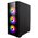  Корпус 1STPLAYER Fire Dancing V4-G (V4-G-4F1)/ATX, TG/4x120mm LED fans inc. 