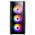  Корпус 1STPLAYER Fire Dancing V4-G (V4-G-4F1)/ATX, TG/4x120mm LED fans inc. 