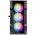  Корпус 1STPLAYER Trilobite T3-G T3-G-BK-4F1 Black mATX TG 4x 120mm LED fans inc 