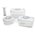  Контейнеры для вакуумных упаковщиков STATUS VAC-Glass-Set White 