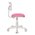  Кресло детское Бюрократ CH-W299/PK/TW-13A спинка сетка розовый TW-06A TW-13A (пластик белый) 