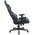 Кресло игровое A4Tech X7 GG-1200 черный/голубой искусственная кожа крестов. пластик 