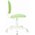 Кресло детское Бюрократ CH-W204NX/VELV81 светло-зеленый Velvet 81 крестов. пластик пластик белый 