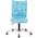  Кресло Бюрократ CH-330M/STICK-Blue голубой Sticks 06 крестов. металл хром 
