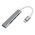  USB-концентратор ORIENT CU-323 серебристый 