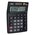  Калькулятор настольный Deli E1519A черный 12-разр. 
