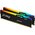  ОЗУ Kingston Fury Beast RGB (KF560C40BBAK2-16) 16GB 6000MT/s DDR5 CL40 DIMM (Kit of 2) 